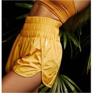 FP Movement by Free People The Way Home High Rise Short in Varsity Gold Medium